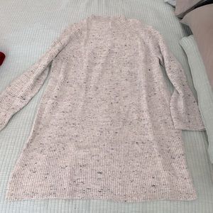 Madewell Grey Marled Knit Sweater Dress